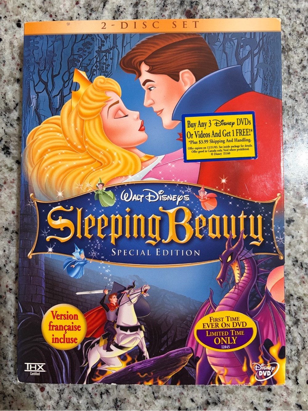 Walt Disney Sleeping Beauty Special Edition DVD